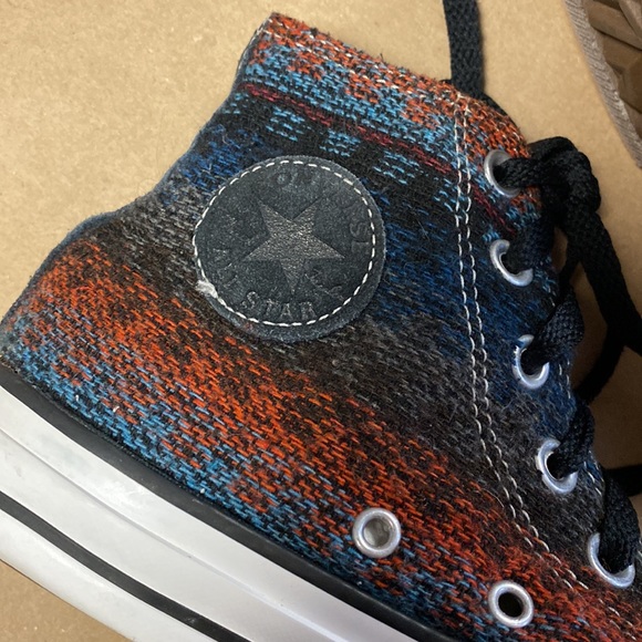 Converse Colorful Woven High Top Chuck Taylor All Star Sneakers - Picture 9 of 16